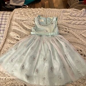 American Princess Light Blue Dress with Sparkling Accents